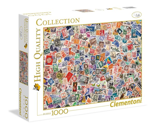 Clementoni (39387) - "Timbres" - 1000 pièces