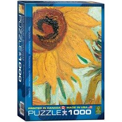 Eurographics (6000-5429) - Vincent van Gogh: "Vase avec Douze Tournesols" - 1000 pièces