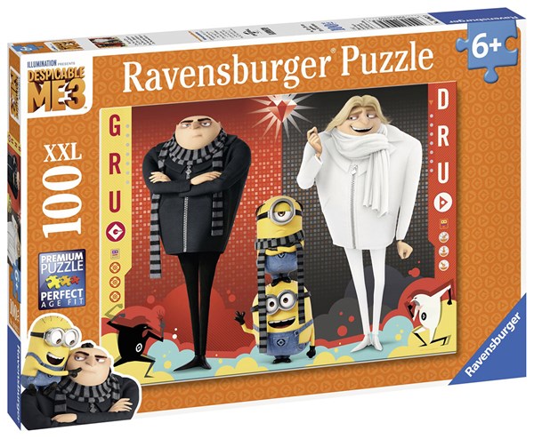 Ravensburger (10962) - "Gru and Dru" - 100 pièces