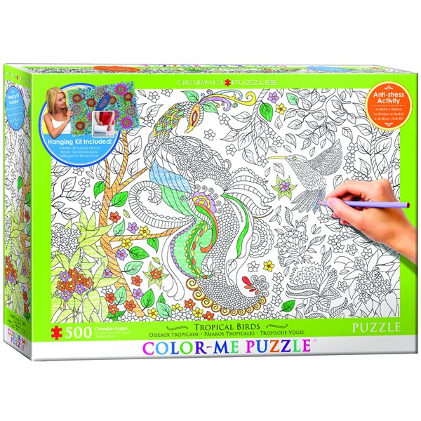 Eurographics (6055-0889) - "Tropical Birds" - 500 pièces