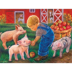 SunsOut (35838) - Tricia Reilly-Matthews: "Farm Boy" - 300 pièces