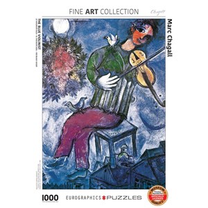 Eurographics (6000-0852) - Marc Chagall: "Le Violoniste Bleu" - 1000 pièces
