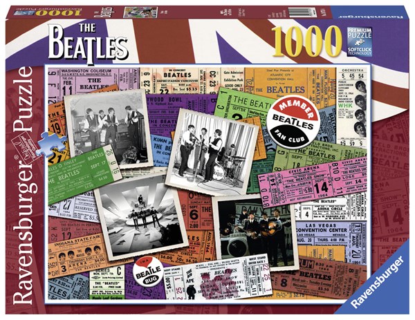 Ravensburger (19751) - "Beatles: Tickets" - 1000 pièces