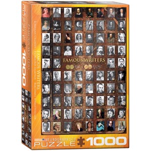 Eurographics (6000-0249) - "Ecrivains célèbres" - 1000 pièces