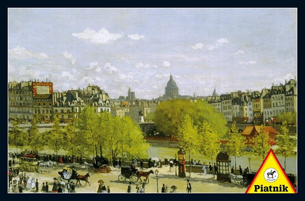 Piatnik (5383) - Claude Monet: "Louvre" - 1000 pièces