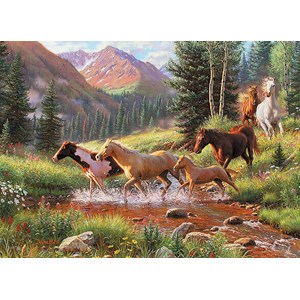 Cobble Hill (51844) - Mark Keathley: "Mountain Thunder" - 1000 pièces