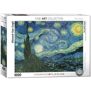 Eurographics (6000-1204) - Vincent van Gogh: "Nuit Etoilée" - 1000 pièces