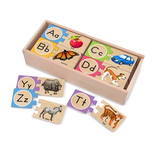 Melissa and Doug (2541) - "Self-Correcting Alphabet Letter Puzzles"