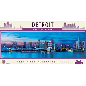 MasterPieces (71597) - "Detroit, Michigan" - 1000 pièces
