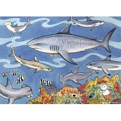 Ravensburger (09628) - "Sea of Sharks" - 60 pièces
