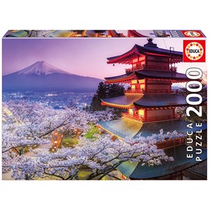 Educa (16775) - "Mount Fuji, Japan" - 2000 pièces