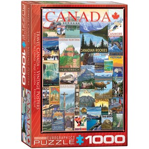 Eurographics (6000-0778) - "Travel Canada" - 1000 pièces