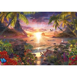 Ravensburger (17824) - David Penfound: "Paradis au Soleil Couchant" - 18000 pièces