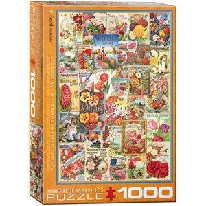 Eurographics (6000-0806) - "Catalogues de Graines de Fleurs" - 1000 pièces