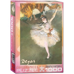 Eurographics (6000-2033) - Edgar Degas: "L'étoile" - 1000 pièces