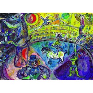 Eurographics (6000-0851) - Marc Chagall: "Le Cheval de Cirque" - 1000 pièces