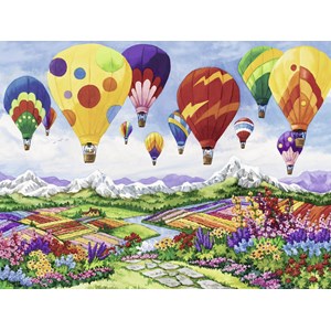 Ravensburger (16347) - Nancy Wernersbach: "Spring is in the Air" - 1500 pièces