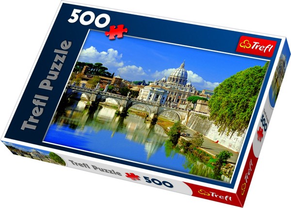 Trefl (370874) - "Vatican, Rome, Italy" - 500 pièces
