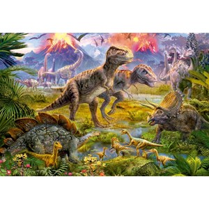 Educa (15969) - "Réunion de dinosaures" - 500 pièces