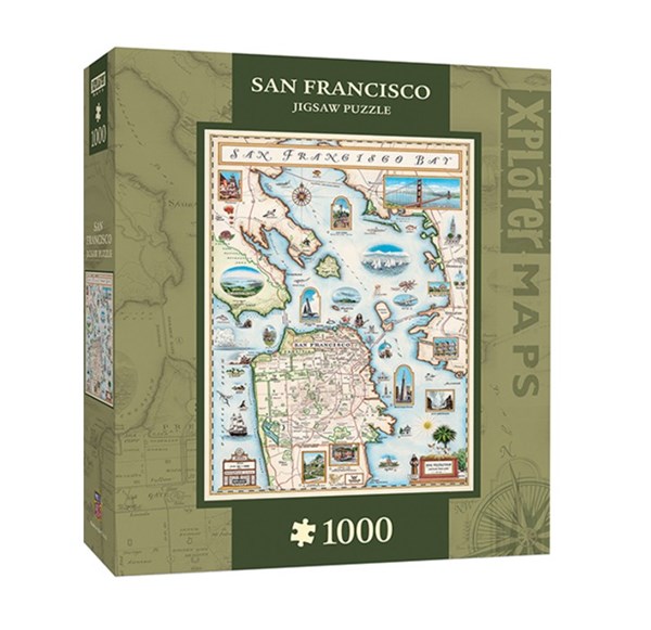 MasterPieces (71705) - "San Francisco Bay" - 1000 pièces