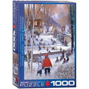 Eurographics (6000-0688) - Douglas Laird: "Hockey-Saison" - 1000 pièces