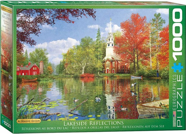 Eurographics (6000-0696) - Dominic Davison: "Lakeside Reflections" - 1000 pièces