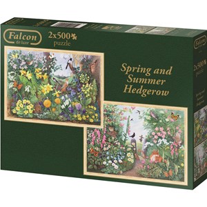 Falcon (11104) - "Spring & Summer Hedgerow" - 500 pièces