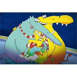 Schmidt Spiele (56227) - "Molly Monster, Big sister" - 48 pièces