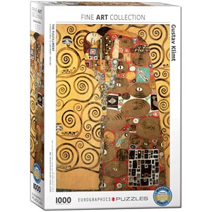 Eurographics (6000-9961) - Gustav Klimt: "L'Accomplissement" - 1000 pièces