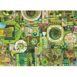 Cobble Hill (51864) - Shelley Davies: "Vert" - 1000 pièces