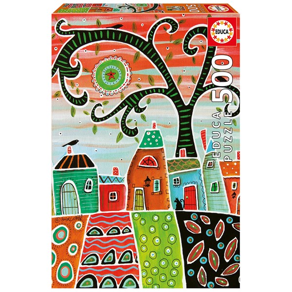 Educa (17091) - Karla Gerard: "White Trim" - 500 pièces