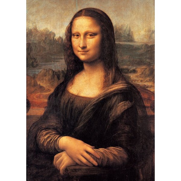 Piatnik (5395) - Leonardo Da Vinci: "Mona Lisa" - 1000 pièces
