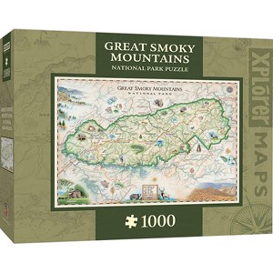 MasterPieces (71703) - "Great Smoky Mountains National Park" - 1000 pièces
