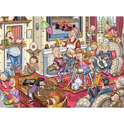 Jumbo (17406) - Graham Thompson: "Wasgij Mystery #10: Spring Has Sprung" - 1000 pièces