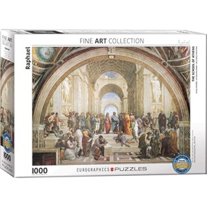 Eurographics (6000-4141) - Raphael: "L'école d'Athènes" - 1000 pièces