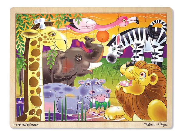 Melissa and Doug (2937) - "African Plains" - 24 pièces