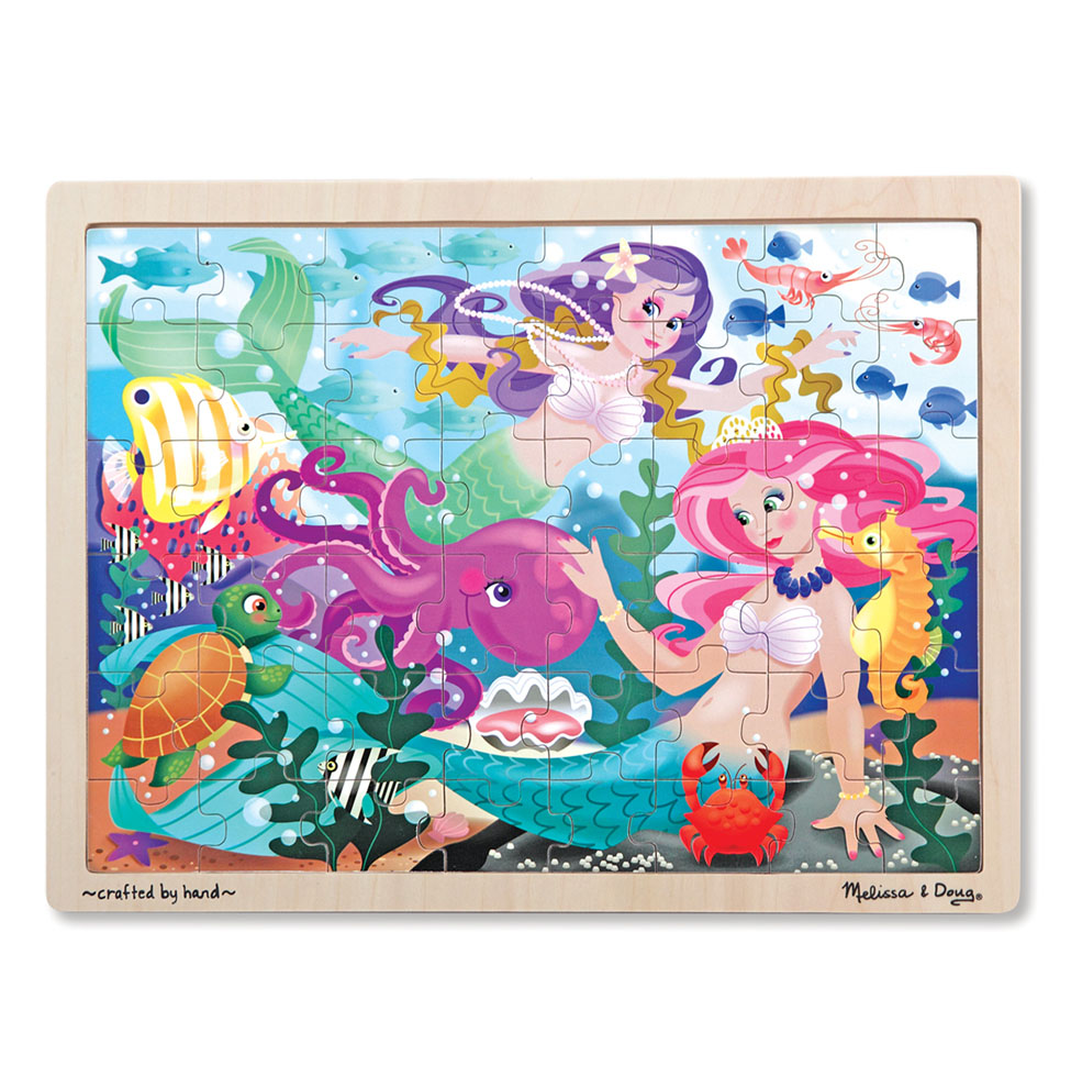 Melissa and Doug 2911 Mermaid Fantasea 48 pieces