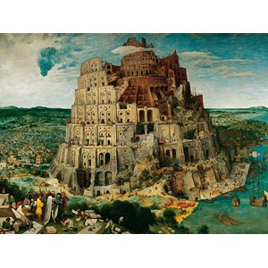 Ravensburger (17423) - Pieter Brueghel the Elder: "La construction de la Tour de Babel" - 5000 pièces