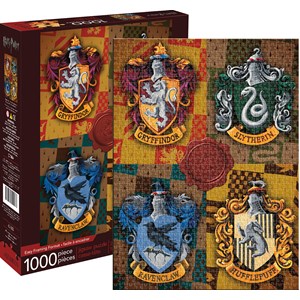 Aquarius (65303) - "Harry Potter Crests" - 1000 pièces