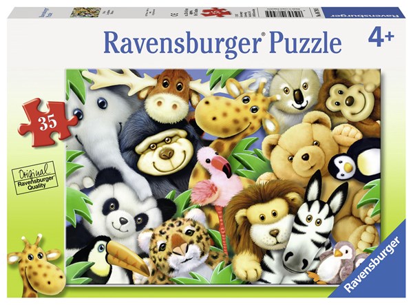 Ravensburger (08794) - "Peluches" - 35 pièces