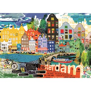 Heye (29683) - Kitty McCall: "I Love Amsterdam!" - 1000 pièces