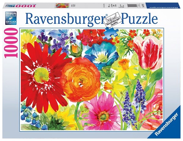 Ravensburger (19729) - "Fleurs Abondantes" - 1000 pièces