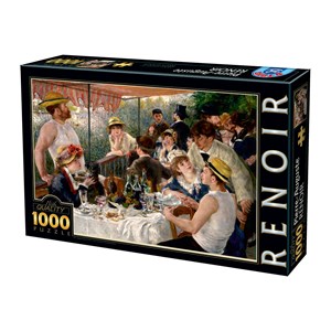 D-Toys (74584) - Pierre-Auguste Renoir: "Déjeuner des Canotiers" - 1000 pièces