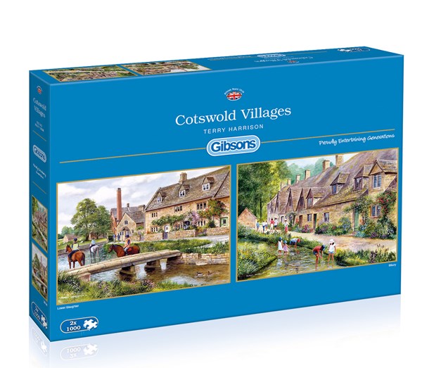 Gibsons (G5028) - Terry Harrison: "Cotswold Villages" - 1000 pièces