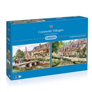 Gibsons (G5028) - Terry Harrison: "Cotswold Villages" - 1000 pièces