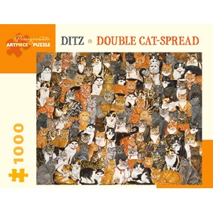 Pomegranate (AA997) - "Double Catspread" - 1000 pièces