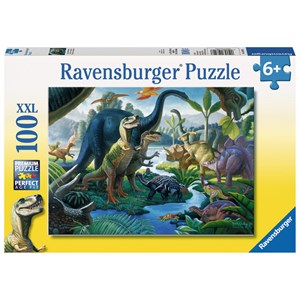 Ravensburger (10740) - "Au Pays des Géants, les Dinosaures" - 100 pièces