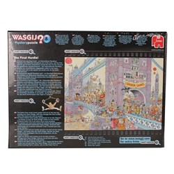 Jumbo (17230) - "Wasgij Mystery Puzzle No.8 The Final Hurdle!" - 1000 pièces