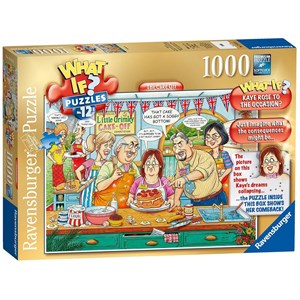 Ravensburger (19513) - "What If? #12 - The Cake Off" - 1000 pièces