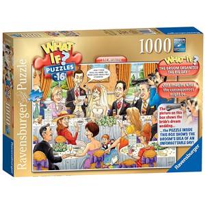 Ravensburger (19658) - "What if? #16 - The Wedding" - 1000 pièces